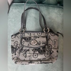 Vintage Coach Horse&Carriage Bag